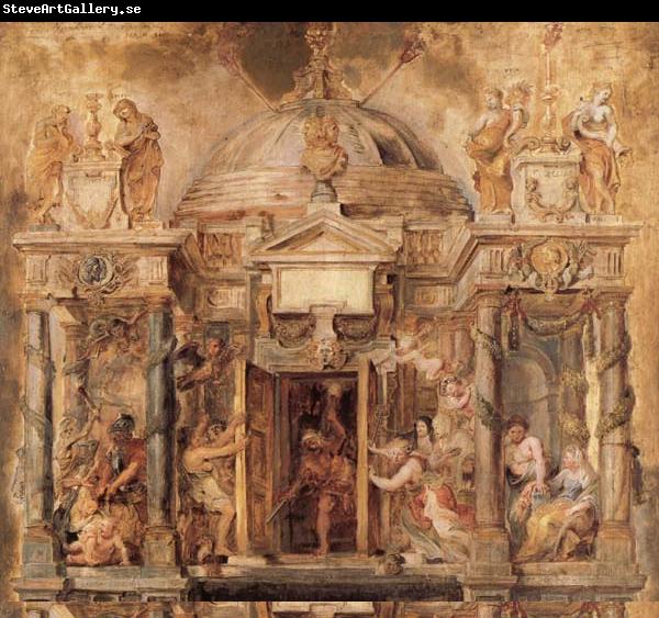 Peter Paul Rubens The Temle of Janus